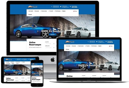Rent A Car Web Paketi Road v3.5