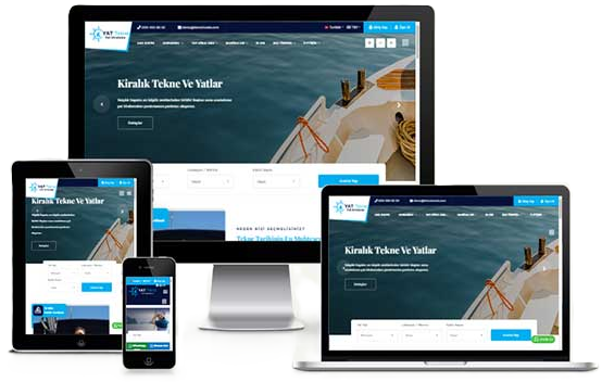 Yat Kiralama Web Sitesi Paketi Boat v6.0