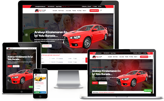 Rent A Car Web Sitesi Paketi İconcar v6.0
